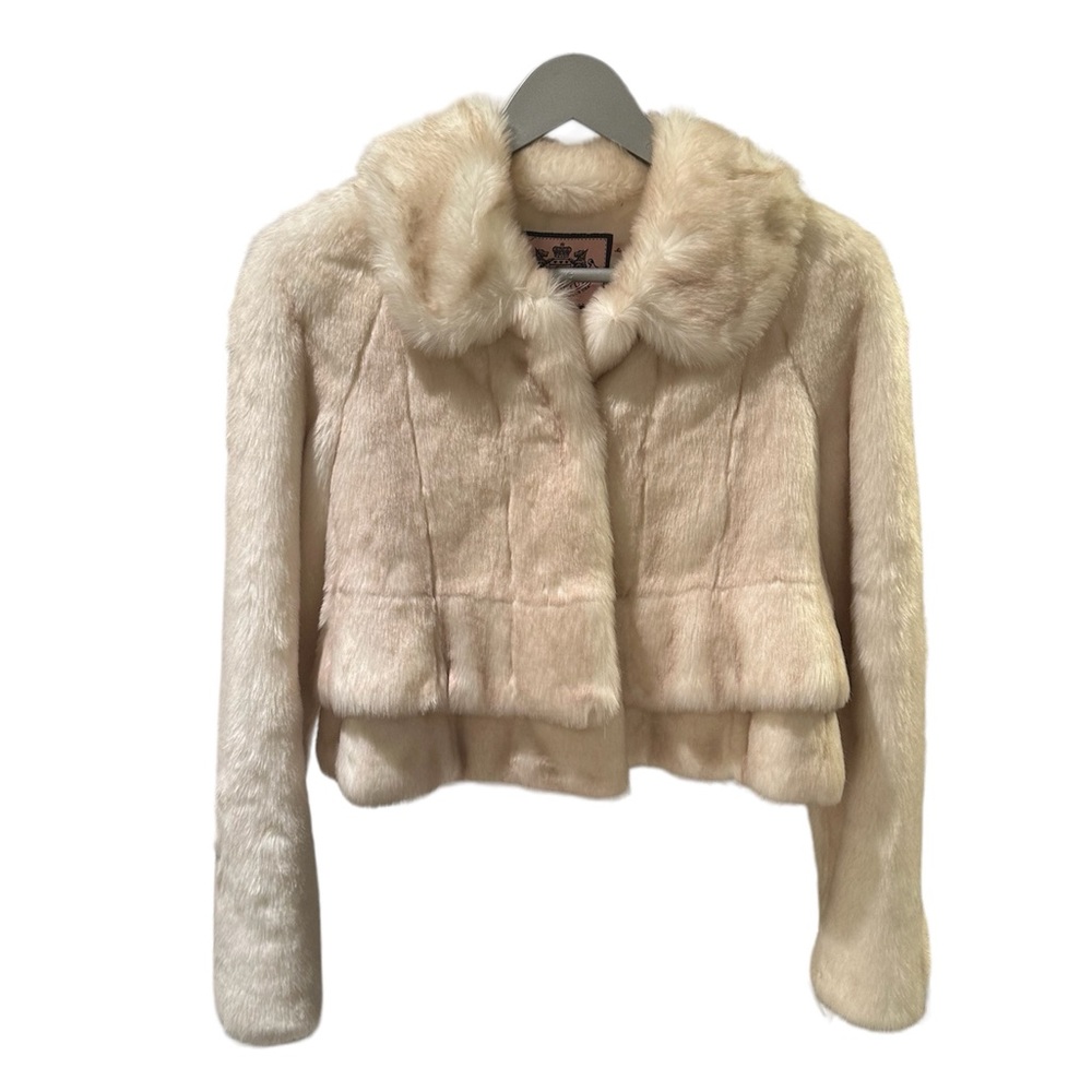Juicy Couture Faux Fur Jacket . Size Small Petite. NWOT